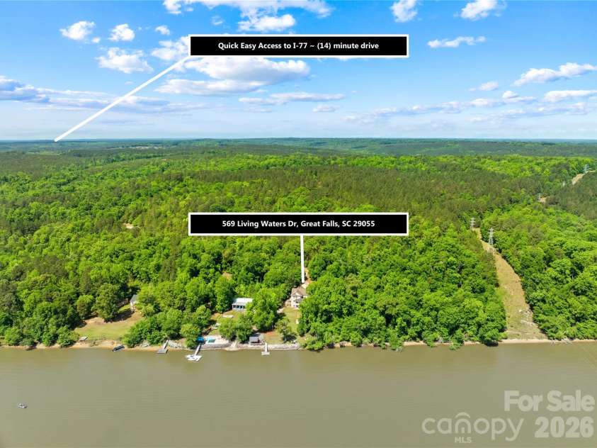 569 Living Waters Drive, Great Falls, SC 29055.  MLS# CAR4384233, YatesRealty ID 23715. 