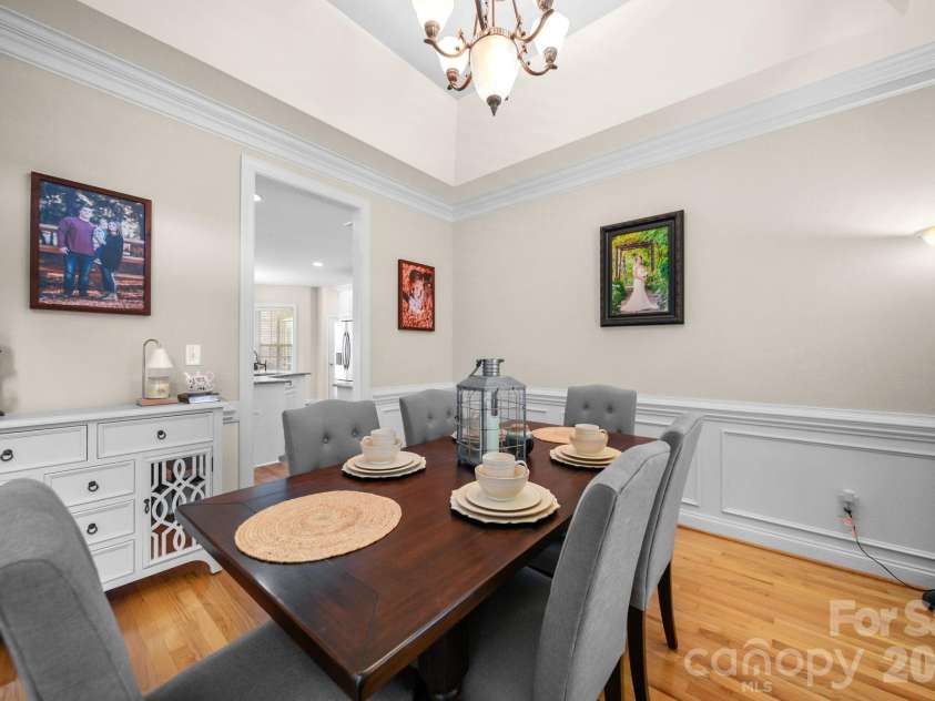 2318 Cardinal Ridge Lane, Wingate, NC 28174.  MLS# CAR4383638, YatesRealty ID 23719. Formal Dining Room