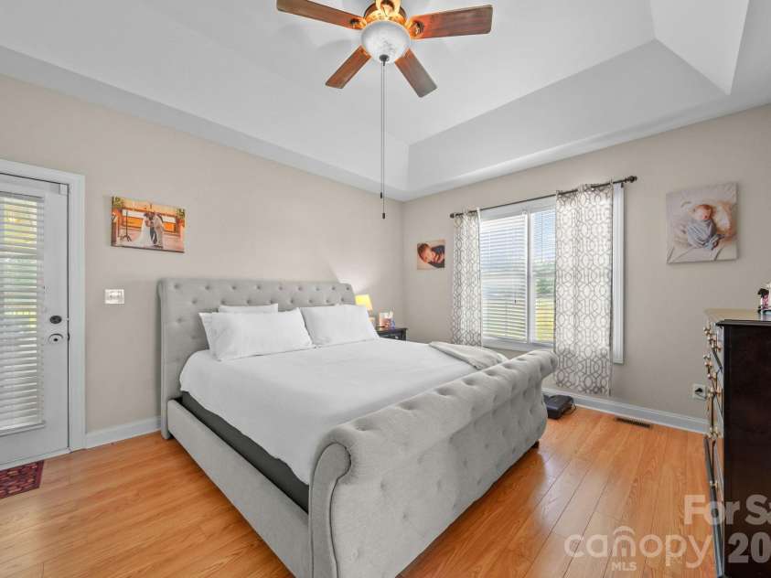 2318 Cardinal Ridge Lane, Wingate, NC 28174.  MLS# CAR4383638, YatesRealty ID 23719. Primary Bedroom