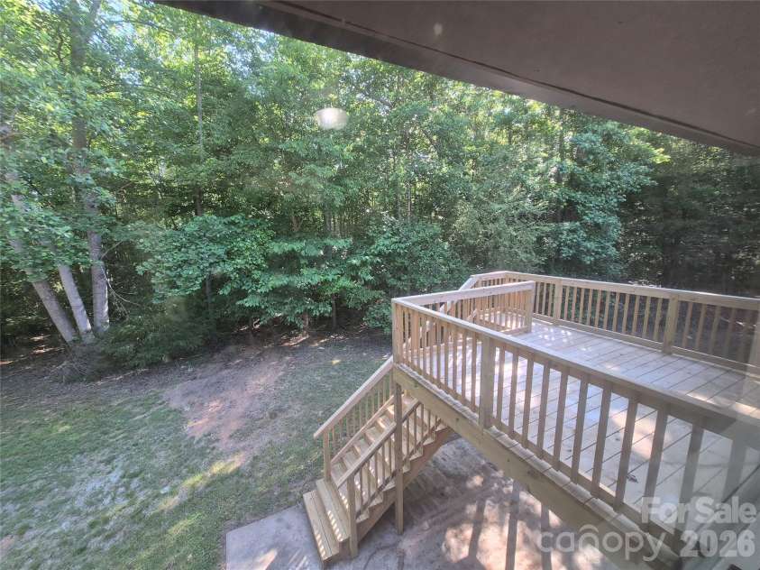 390 Low Water Bridge Road, Troy, NC 27371.  MLS# CAR4383693, YatesRealty ID 23720. Back Deck