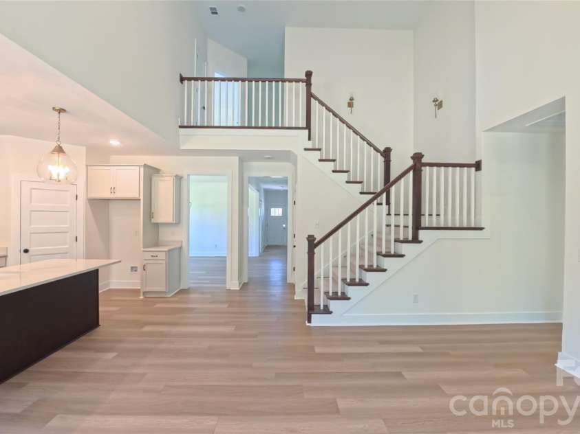 3099 Meadowcrest Drive, Clover, SC 29710.  MLS# CAR4384253, YatesRealty ID 23724. Kitchen and Living