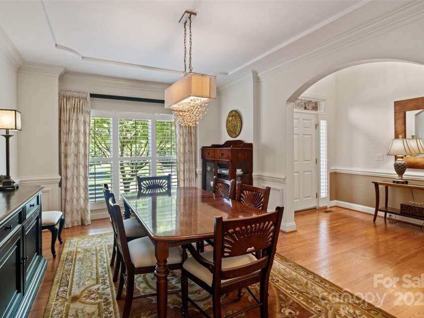 9027 Kirkley Court, Charlotte, NC 28277.  MLS# CAR4271257, YatesRealty ID 23728. Dining Room