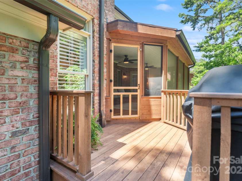 9027 Kirkley Court, Charlotte, NC 28277.  MLS# CAR4271257, YatesRealty ID 23728. Grilling Porch