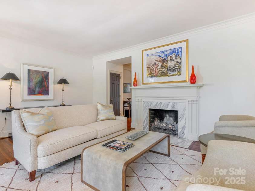 2410 Vernon Drive, Charlotte, NC 28211.  MLS# CAR4257447, YatesRealty ID 23739. Formal Living Room