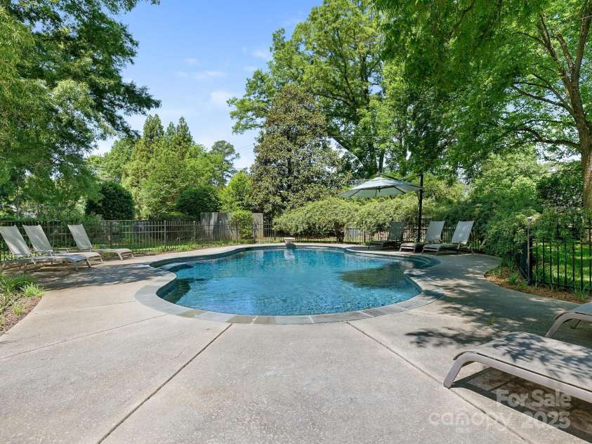 2410 Vernon Drive, Charlotte, NC 28211.  MLS# CAR4257447, YatesRealty ID 23739. In-Ground Pool with Ample Decking