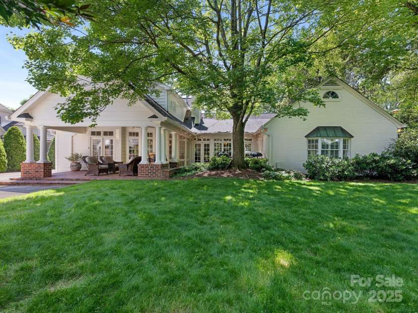 2410 Vernon Drive, Charlotte, NC 28211.  MLS# CAR4257447, YatesRealty ID 23739. Rear View