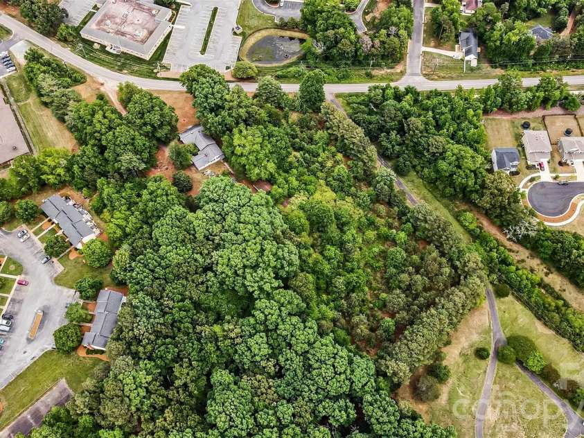 1116 Medlin Road, Monroe, NC 28112.  MLS# CAR4378370, YatesRealty ID 23742. Aerial of property 