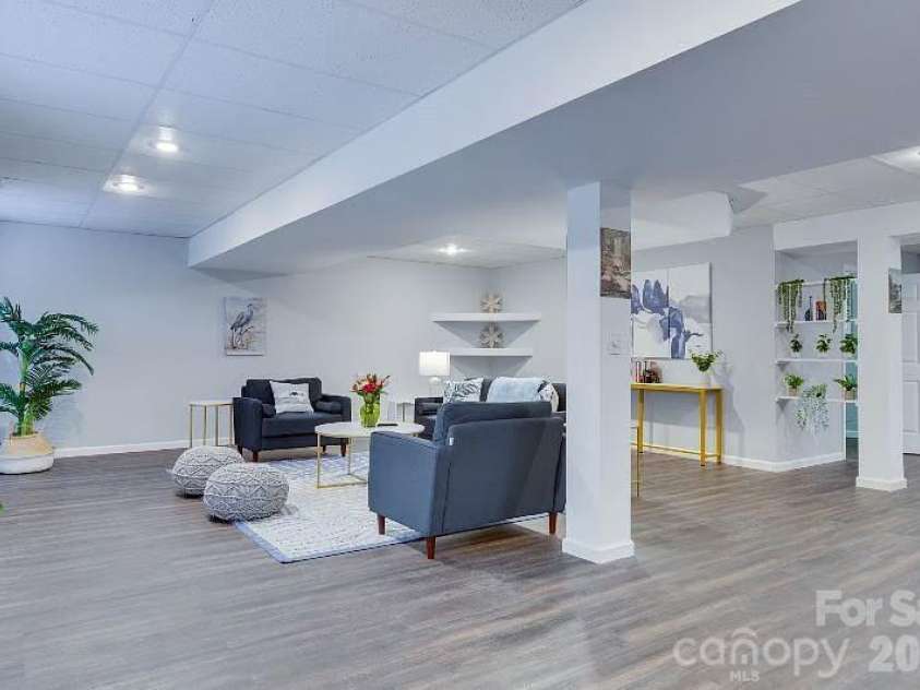 11632 Long Forest Drive, Charlotte, NC 28269.  MLS# CAR4369934, YatesRealty ID 23743. Basement Living area