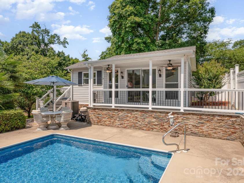 130 Greenwich Drive, Statesville, NC 28677.  MLS# CAR4260511, YatesRealty ID 23750. Pool house
