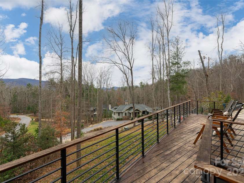 42 Towering Oaks Lane, Asheville, NC 28805.  MLS# CAR4334272, YatesRealty ID 2376. Patio View Main Floor 