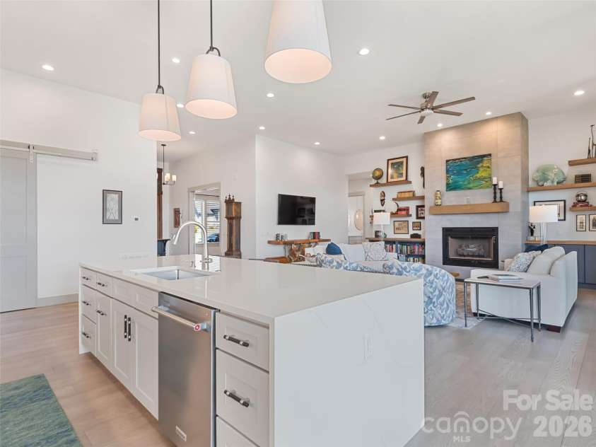 717 Daniel Circle Drive, Mills River, NC 28759.  MLS# CAR4355439, YatesRealty ID 23761. Kitchen Island 2