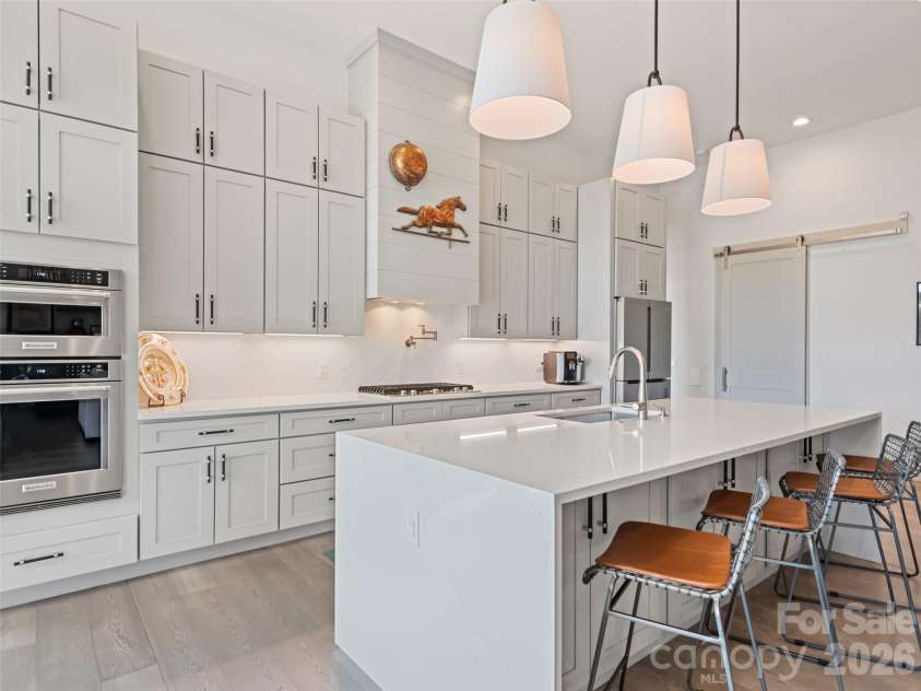 717 Daniel Circle Drive, Mills River, NC 28759.  MLS# CAR4355439, YatesRealty ID 23761. Wall Oven, Kitchen Island