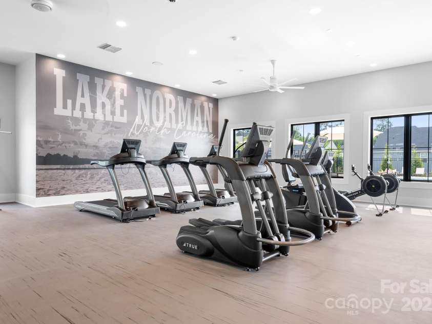 6365 Ashton Park Drive, Denver, NC 28037.  MLS# CAR4272241, YatesRealty ID 23767. State Of The Art Exercise Room