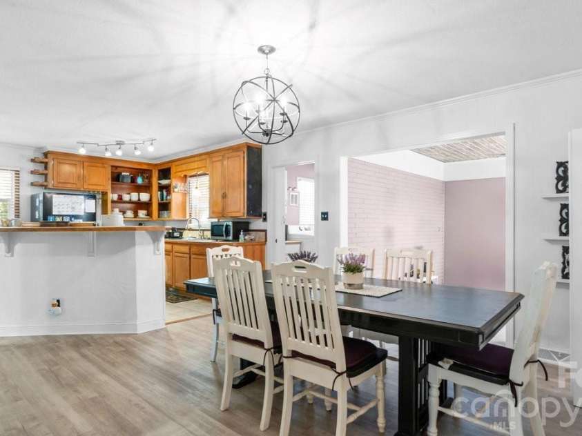 1201 Memory Lane, Monroe, NC 28112.  MLS# CAR4383168, YatesRealty ID 23775. Dining and Kitchen