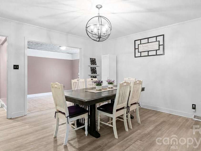 1201 Memory Lane, Monroe, NC 28112.  MLS# CAR4383168, YatesRealty ID 23775. Dining - Virtual