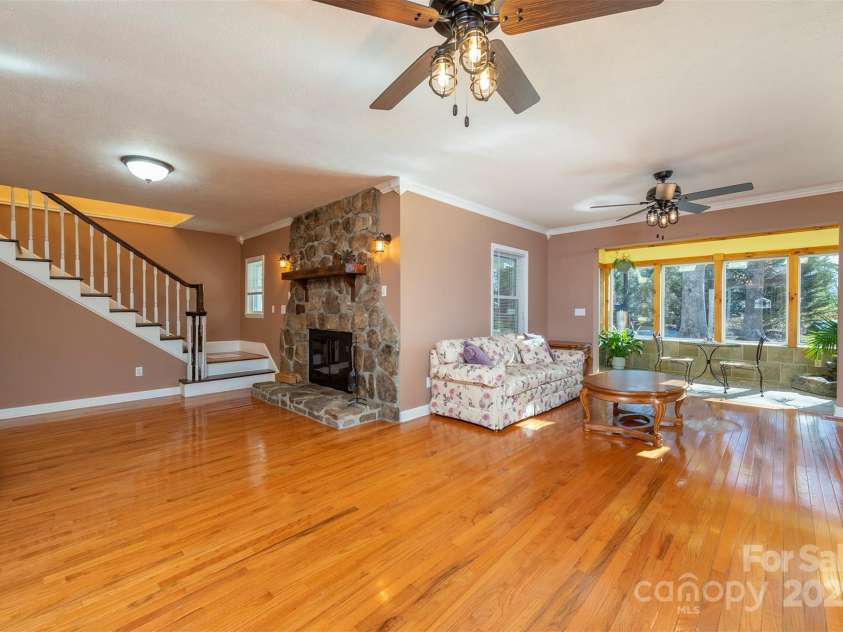 1740 Haywood Road, Hendersonville, NC 28791.  MLS# CAR4226897, YatesRealty ID 2378. Ample space perfect for hosting large gatherings.