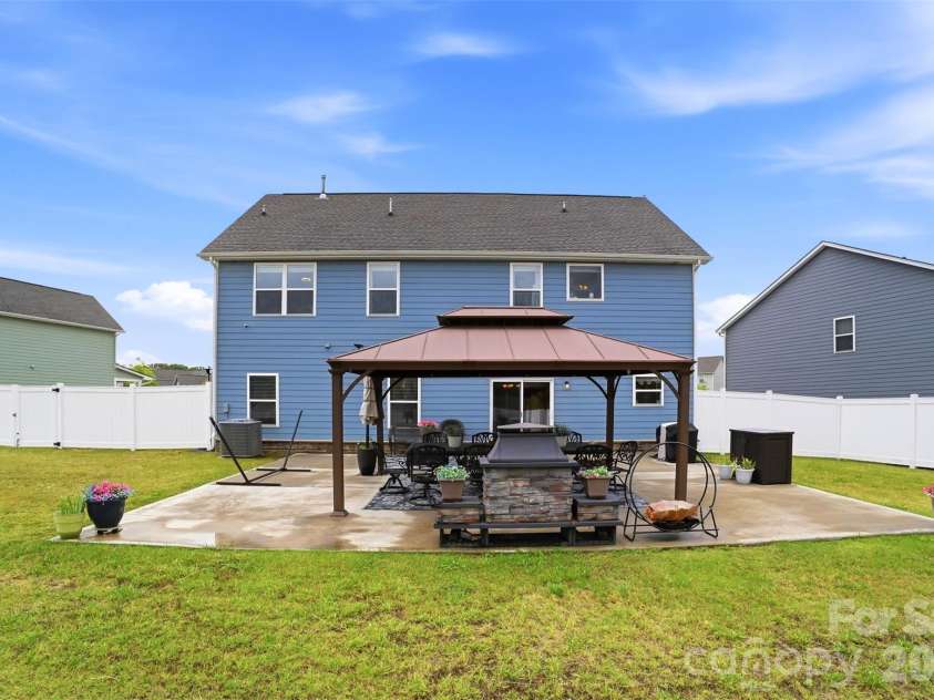 4224 Allenby Place, Monroe, NC 28110.  MLS# CAR4380450, YatesRealty ID 23783. Backyard
