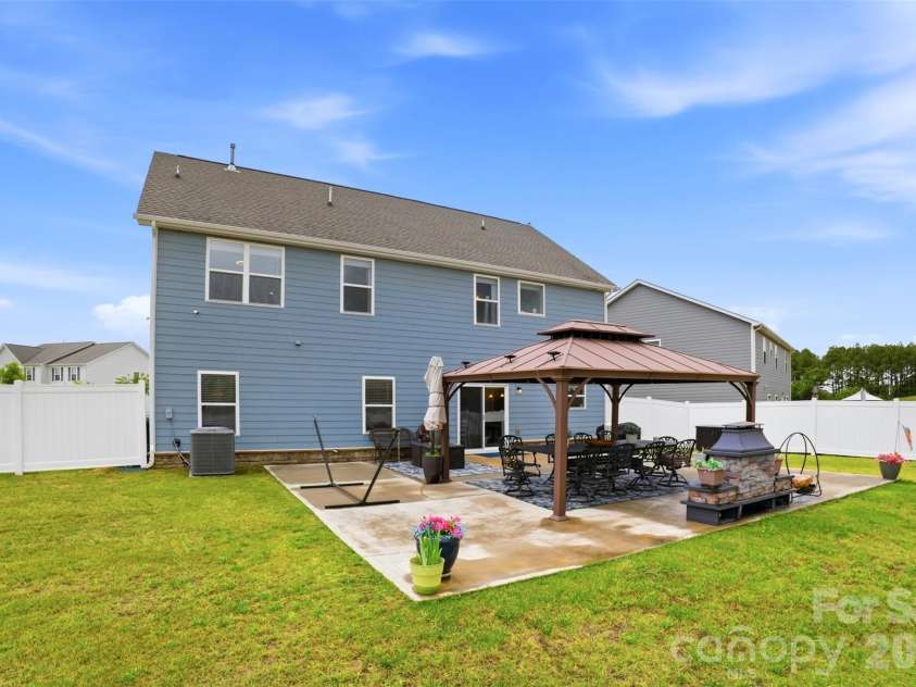 4224 Allenby Place, Monroe, NC 28110.  MLS# CAR4380450, YatesRealty ID 23783. Backyard