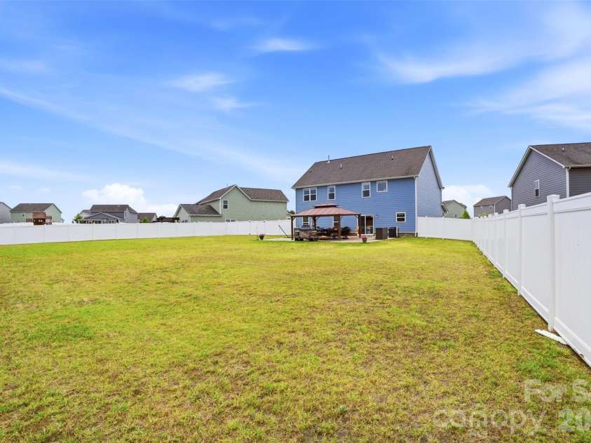 4224 Allenby Place, Monroe, NC 28110.  MLS# CAR4380450, YatesRealty ID 23783. Fenced Backyard