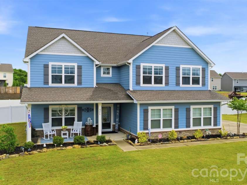 4224 Allenby Place, Monroe, NC 28110.  MLS# CAR4380450, YatesRealty ID 23783. Front of Allenby Place