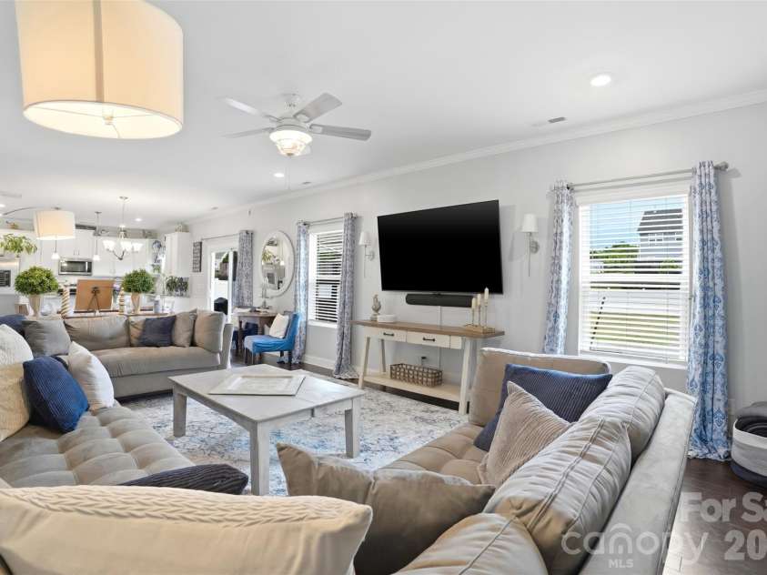 4224 Allenby Place, Monroe, NC 28110.  MLS# CAR4380450, YatesRealty ID 23783. Living Room