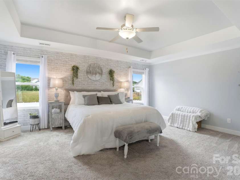 4224 Allenby Place, Monroe, NC 28110.  MLS# CAR4380450, YatesRealty ID 23783. Primary Bedroom Suite