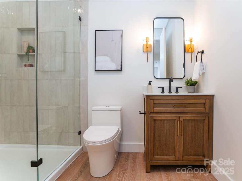 6711 Creft Circle, Lake Park, NC 28079.  MLS# CAR4272236, YatesRealty ID 23787. Guest Bathroom - Lower Level