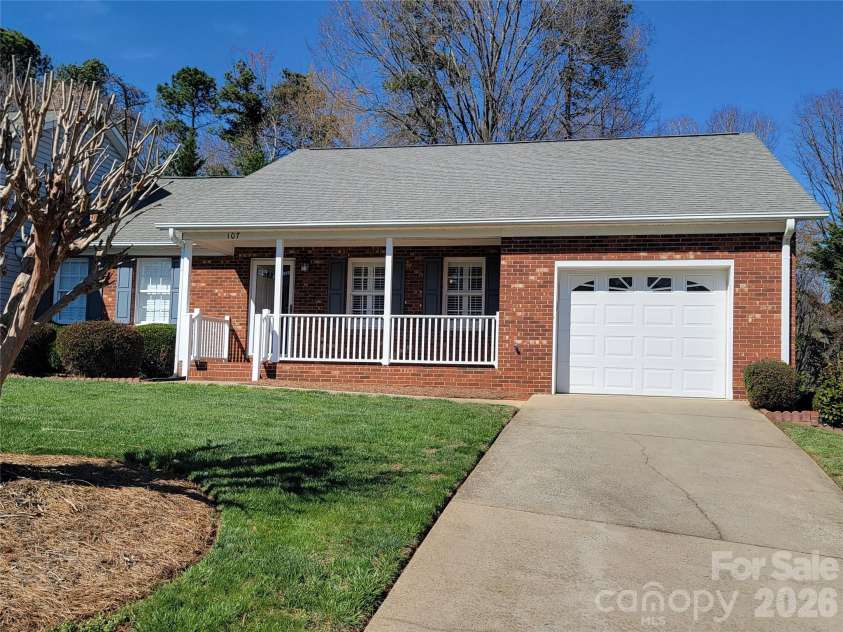 107 Forrest Glenn Court, King, NC 27021.  MLS# CAR4350946, YatesRealty ID 23795. Front
