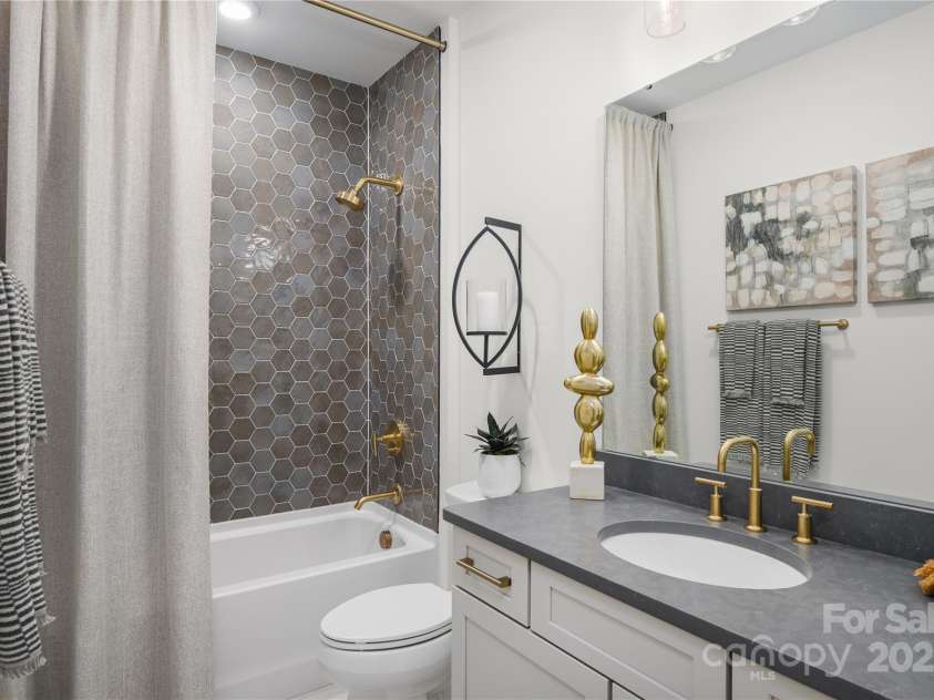 5317 Mint Harbor Way, Charlotte, NC 28269.  MLS# CAR4302427, YatesRealty ID 2380. Not actual home - Secondary Bath