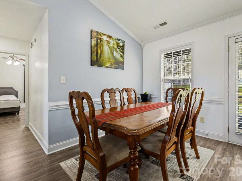 1117 Landen Chase Drive, Monroe, NC 28110.  MLS# CAR4360372, YatesRealty ID 23802. Dining Area