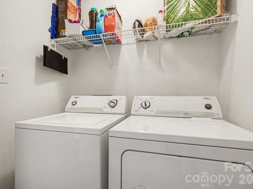 1117 Landen Chase Drive, Monroe, NC 28110.  MLS# CAR4360372, YatesRealty ID 23802. Laundry Closet