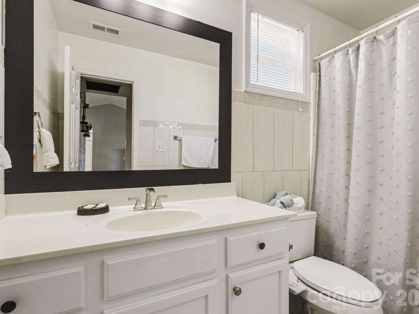1117 Landen Chase Drive, Monroe, NC 28110.  MLS# CAR4360372, YatesRealty ID 23802. Main Bathroom