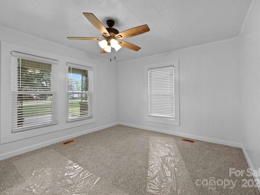 28419 NC Hwy 73 Highway, Albemarle, NC 28001.  MLS# CAR4226158, YatesRealty ID 23808. Bedroom 2 looking from door
