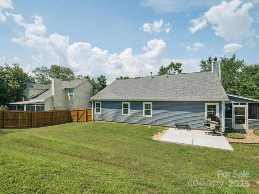 8323 Bedford Green Lane, Charlotte, NC 28215.  MLS# CAR4275537, YatesRealty ID 23810. Rear Exterior