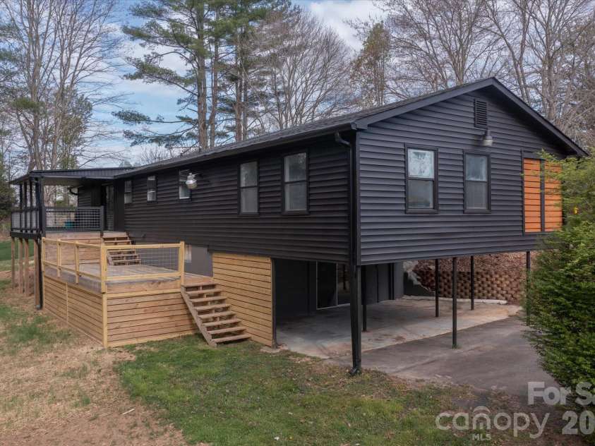 75 Old Macedonia Road, Alexander, NC 28701.  MLS# CAR4364302, YatesRealty ID 23812. Plenty of space for outdoor living!