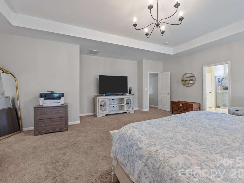 526 Ardsley Drive, Locust, NC 28097.  MLS# CAR4377039, YatesRealty ID 23814. Tray ceiling upgrade at 526 Ardsley Dr, Locust. What a flexible room this can be!