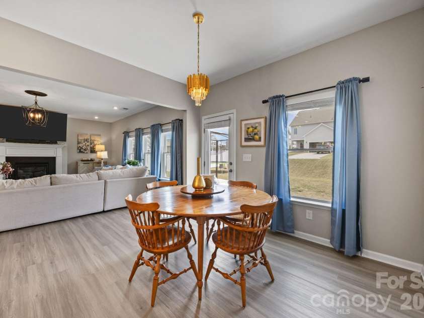 526 Ardsley Drive, Locust, NC 28097.  MLS# CAR4377039, YatesRealty ID 23814. You have multiple options for dining set ups at 526 Ardsley Dr, Locust