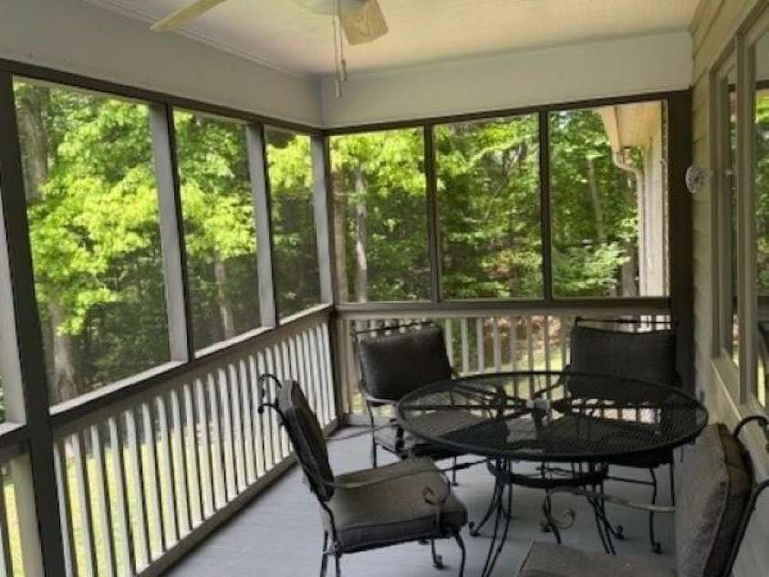 240 Goshen Terrace, Wilkesboro, NC 28697.  MLS# CAR4262846, YatesRealty ID 23821. Screened-in porch