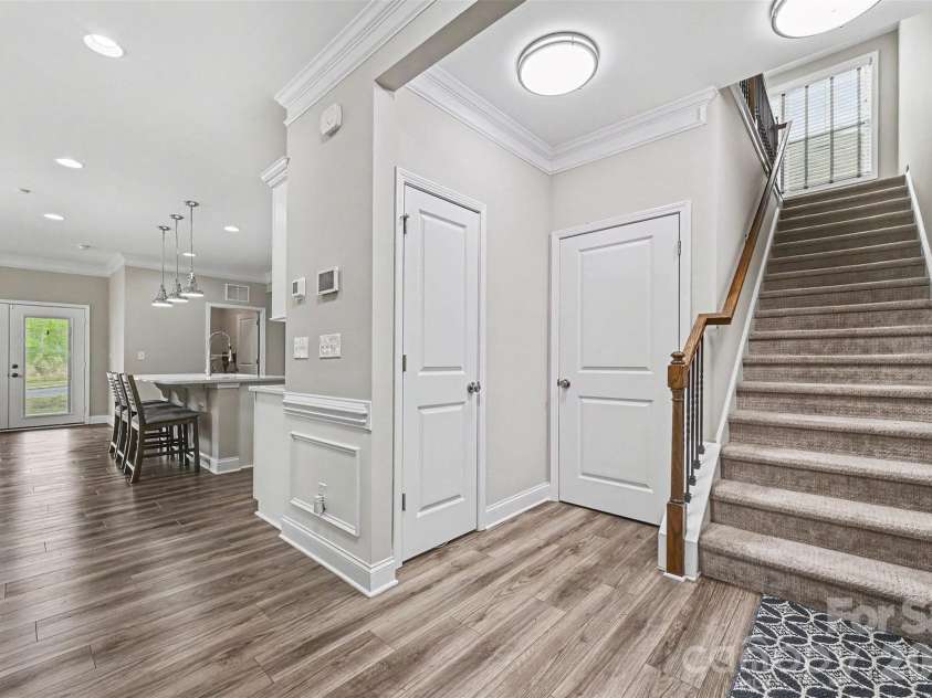 122 Boatwright Lane, Mooresville, NC 28117.  MLS# CAR4377794, YatesRealty ID 23826. Hall with 2 storage closets