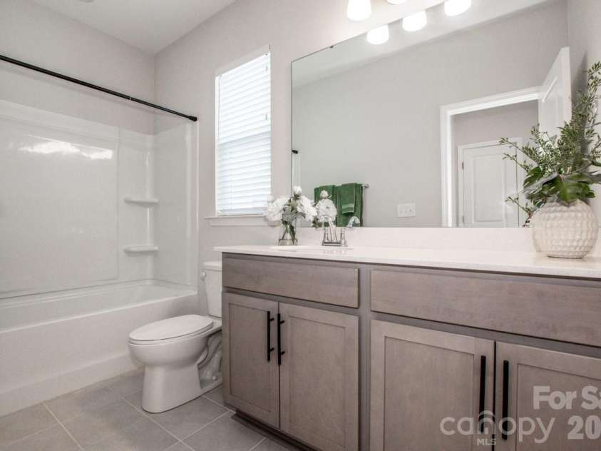 1270 Brawley School Road, Mooresville, NC 28117.  MLS# CAR4373576, YatesRealty ID 23829. 2nd Floor full bathroom