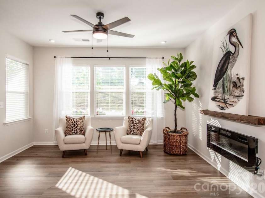 1270 Brawley School Road, Mooresville, NC 28117.  MLS# CAR4373576, YatesRealty ID 23829. 9' ceilings