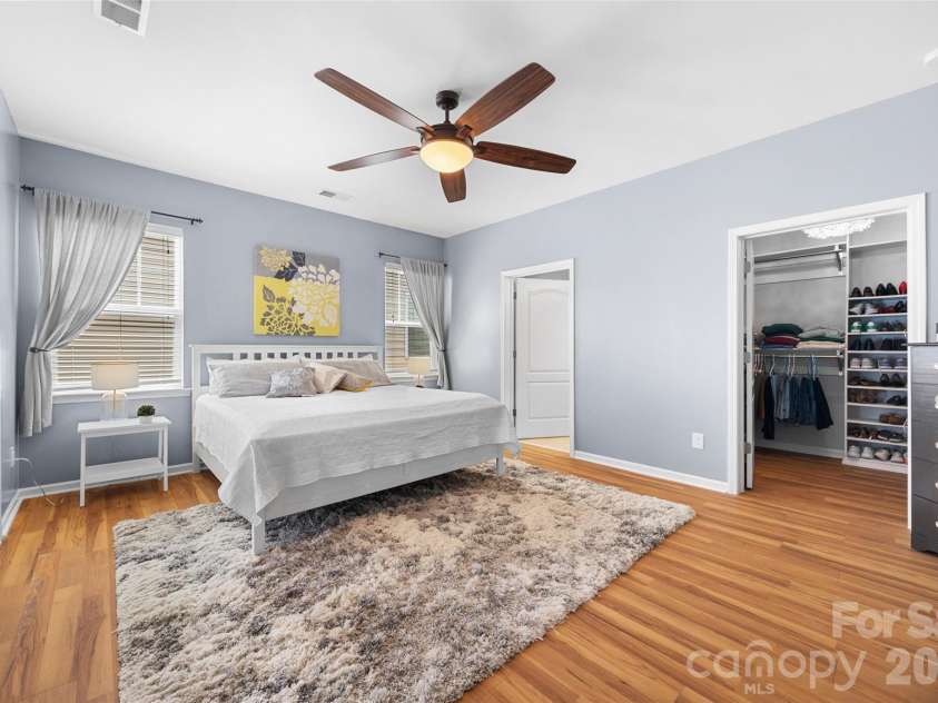 1521 Deer Meadows Drive, Waxhaw, NC 28173.  MLS# CAR4367982, YatesRealty ID 23831. Primary bedroom on main level