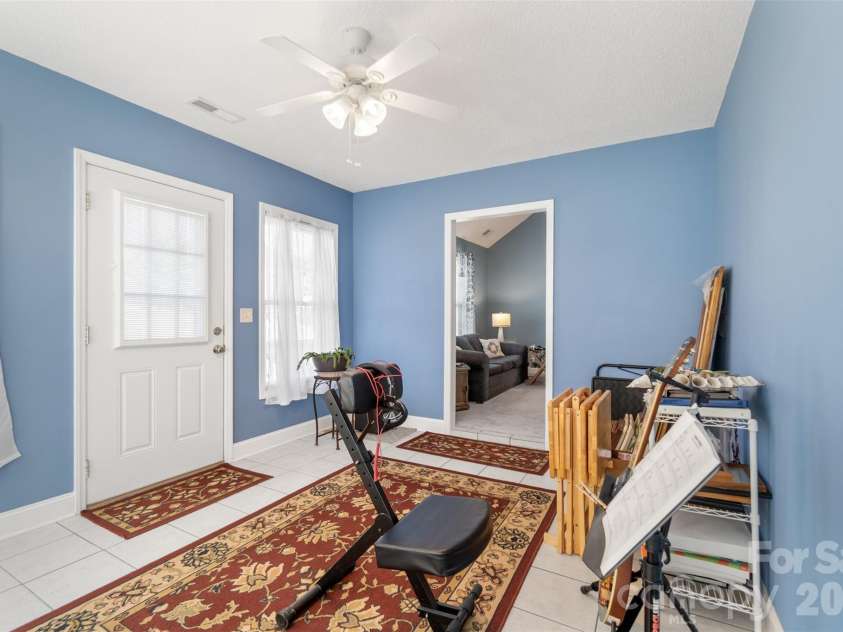 202 Big Dipper Court, Wingate, NC 28174.  MLS# CAR4382477, YatesRealty ID 23833. Sunroom