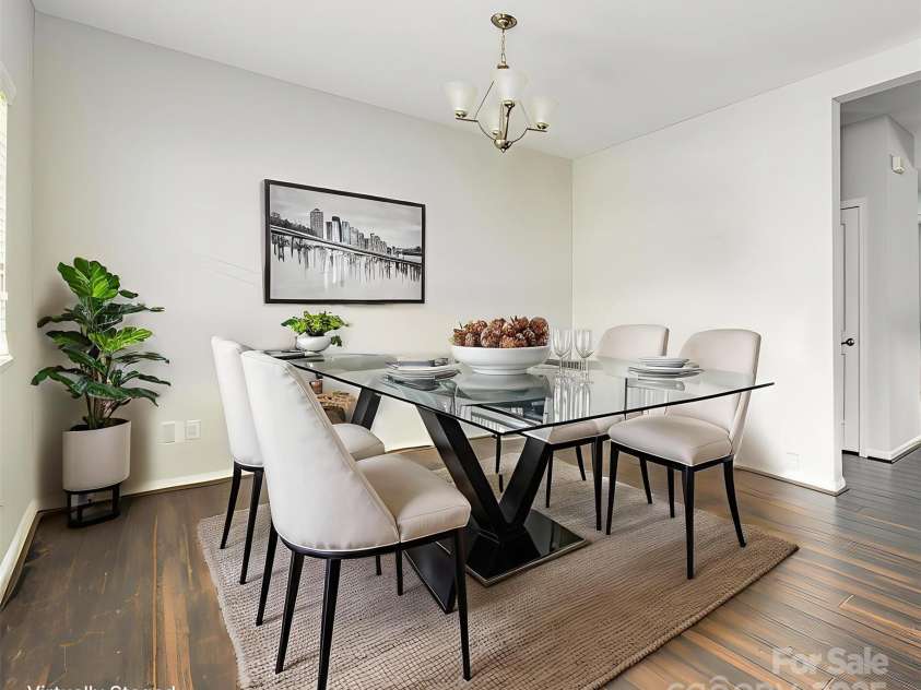 1295 Farm Branch Drive, Concord, NC 28027.  MLS# CAR4277916, YatesRealty ID 23835. Dining room (staged)
