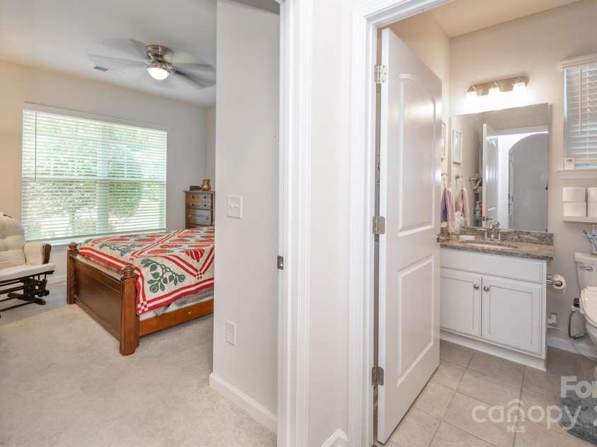 548 Cellini Place, Mount Holly, NC 28120.  MLS# CAR4275205, YatesRealty ID 23836. Guest bedroom & bath