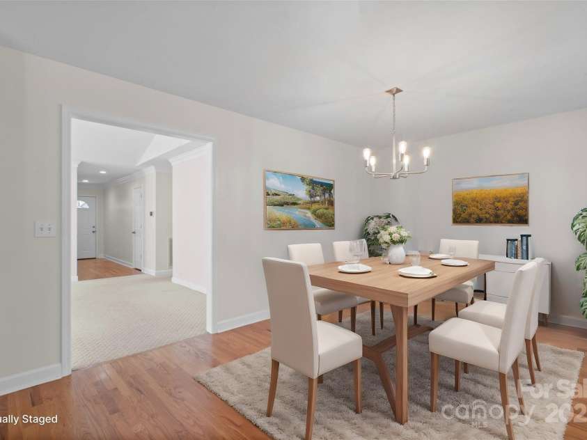 1207 Overhill Road, Salisbury, NC 28144.  MLS# CAR4228943, YatesRealty ID 2384. VS - Dining Room