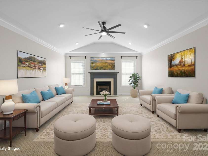 1207 Overhill Road, Salisbury, NC 28144.  MLS# CAR4228943, YatesRealty ID 2384. VS -Living Room