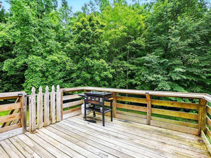 2745 Stockwood Drive, Gastonia, NC 28056.  MLS# CAR4253983, YatesRealty ID 23845. Tree house view