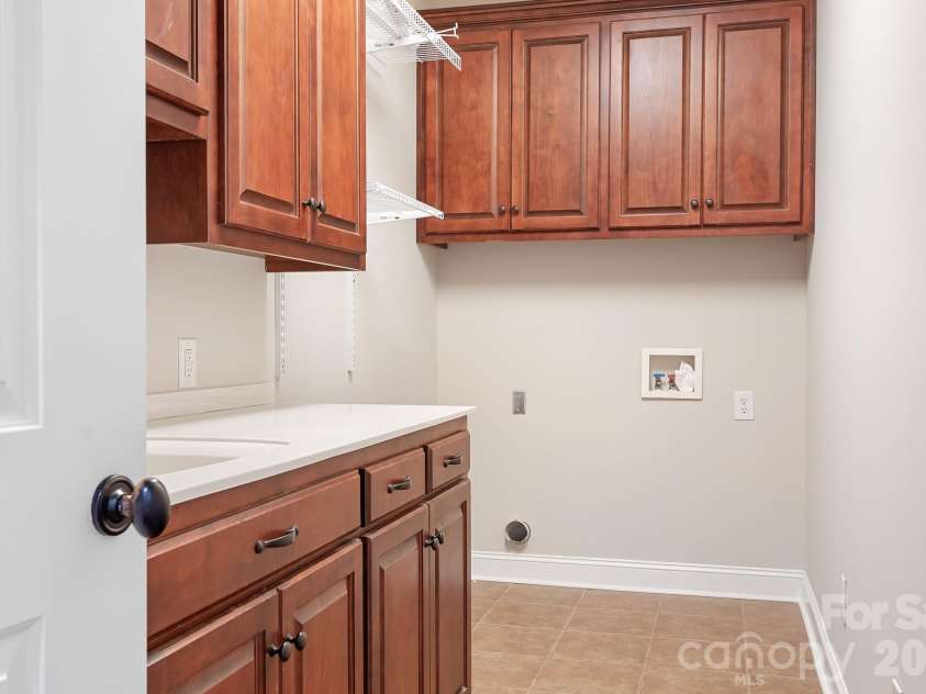 3987 NC 27 Highway, Lincolnton, NC 28092.  MLS# CAR4381735, YatesRealty ID 23846. Main Floor Laundry with Storage