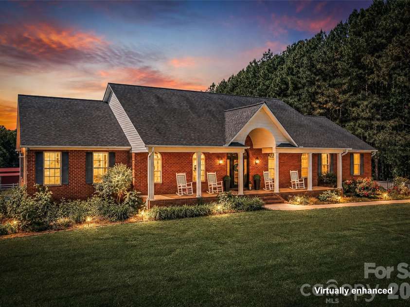 3987 NC 27 Highway, Lincolnton, NC 28092.  MLS# CAR4381735, YatesRealty ID 23846. Welcome Home | 3987 NC 27 | LINCOLNTON | 7.5 ACRES | Virtually Enhanced 